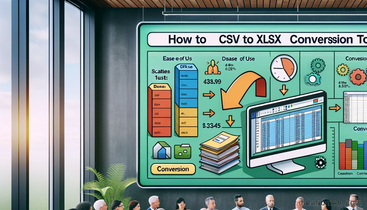 Convert CSV to XLSX Tool