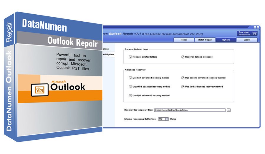 DataNumen Outlook Repair