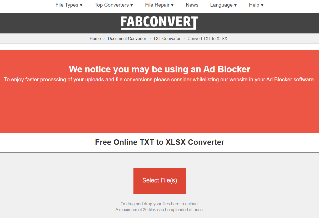 FabConvert