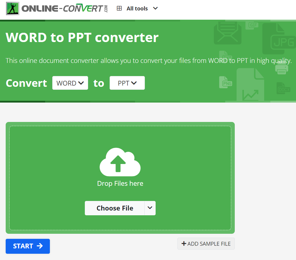 WORD to PPT converter