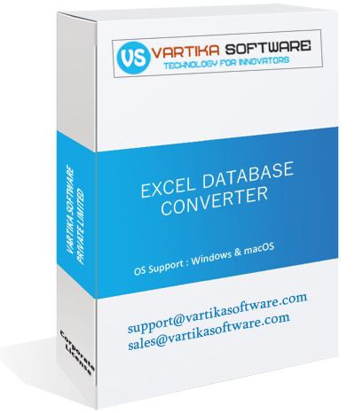 Vartika Excel Database Converter Software