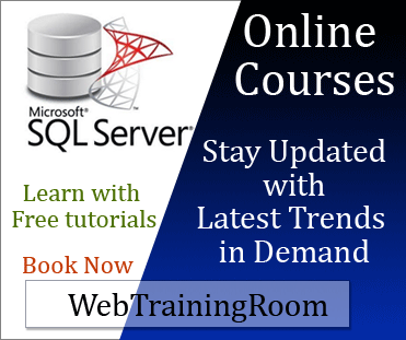 WebTrainingRoom Microsoft SQL Training Course for Beginners