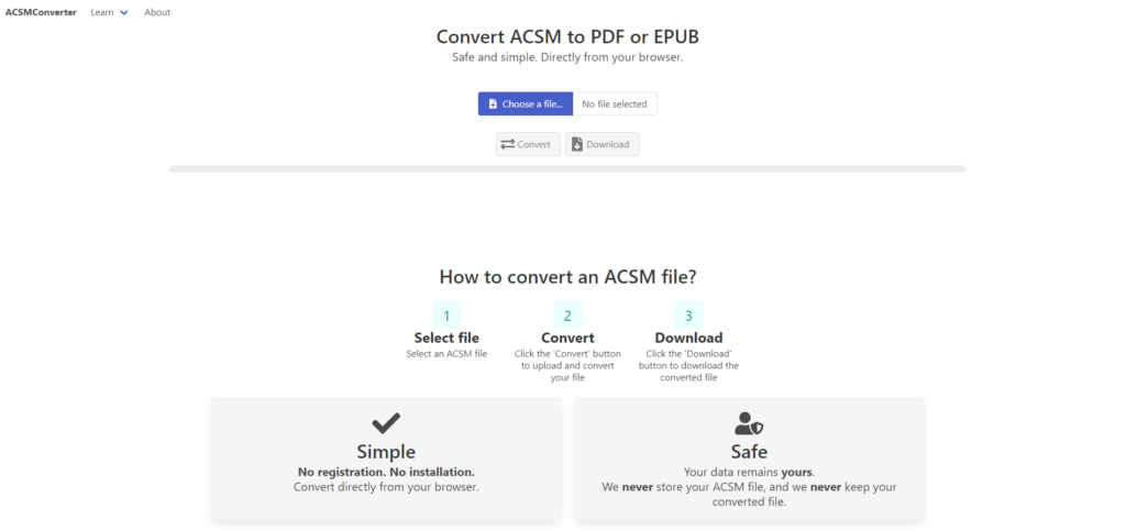 8 Best Convert ACSM to PDF Tools (2026) [FREE DOWNLOAD]