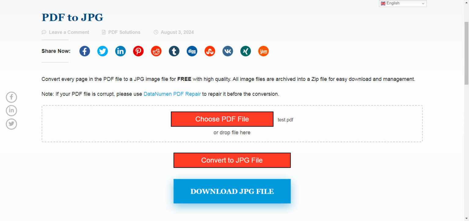 11 Best Convert PDF to JPG Tools (2024) [FREE DOWNLOAD]