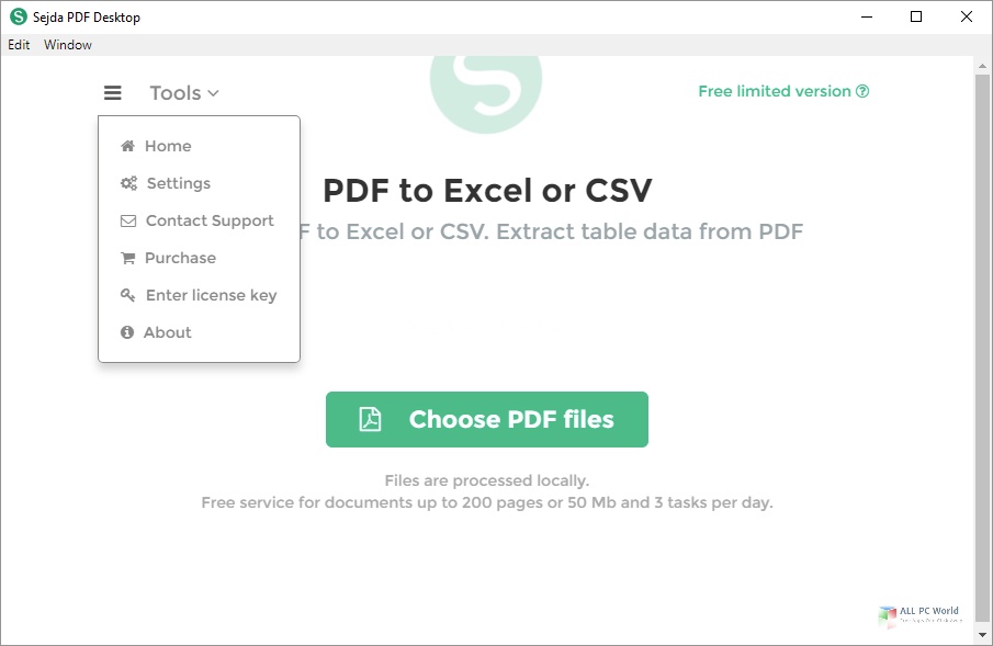 Sejda PDF Desktop