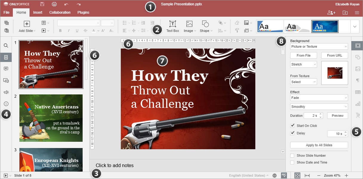 ONLYOFFICE Presentation Editor