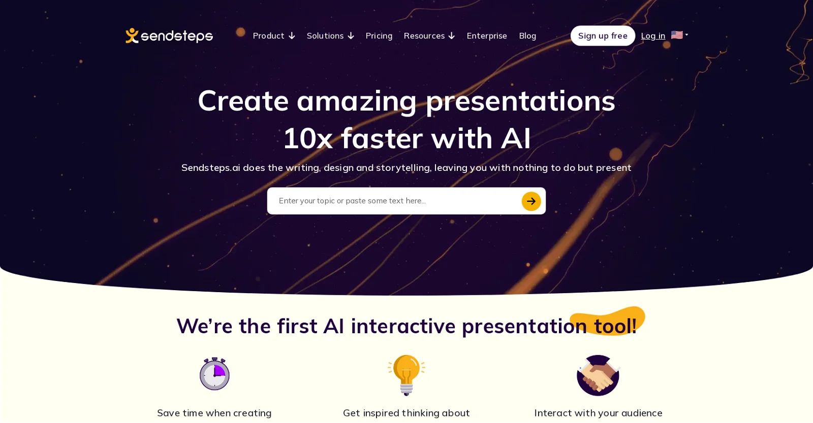 Sendsteps AI Presentation Maker