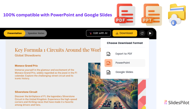 SlidesPilot AI Presentation Generator