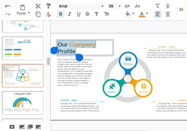 Visual Paradigm Online Presentation Maker