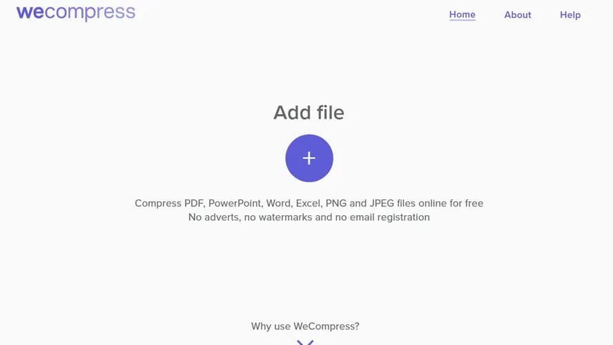 WeCompress Online File Compressor