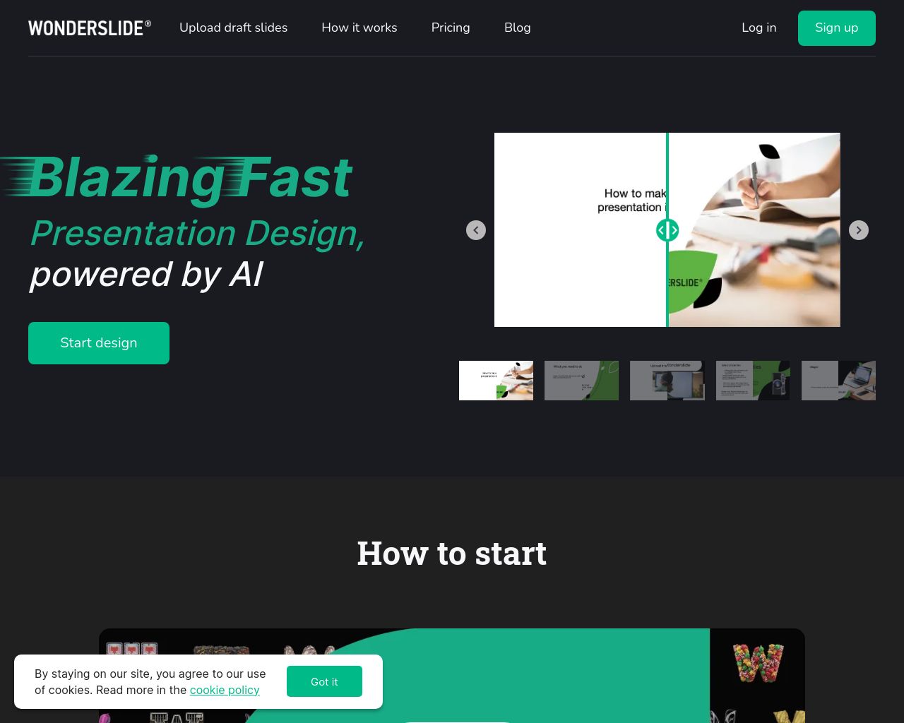 Wonderslide AI Designer