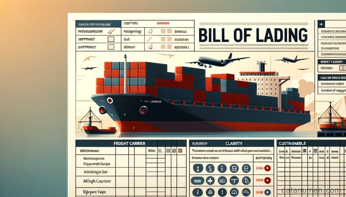 Excel Bill Of Lading Template Site Inleiding