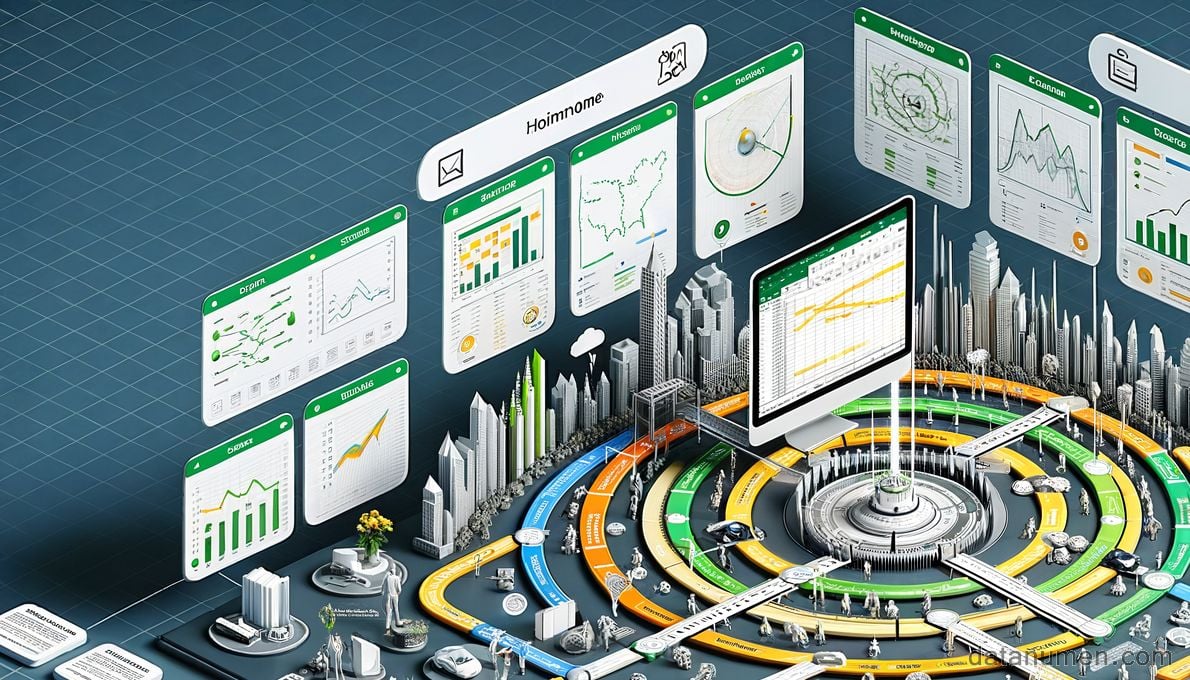 Excel Roadmap-sjabloon Site-introductie