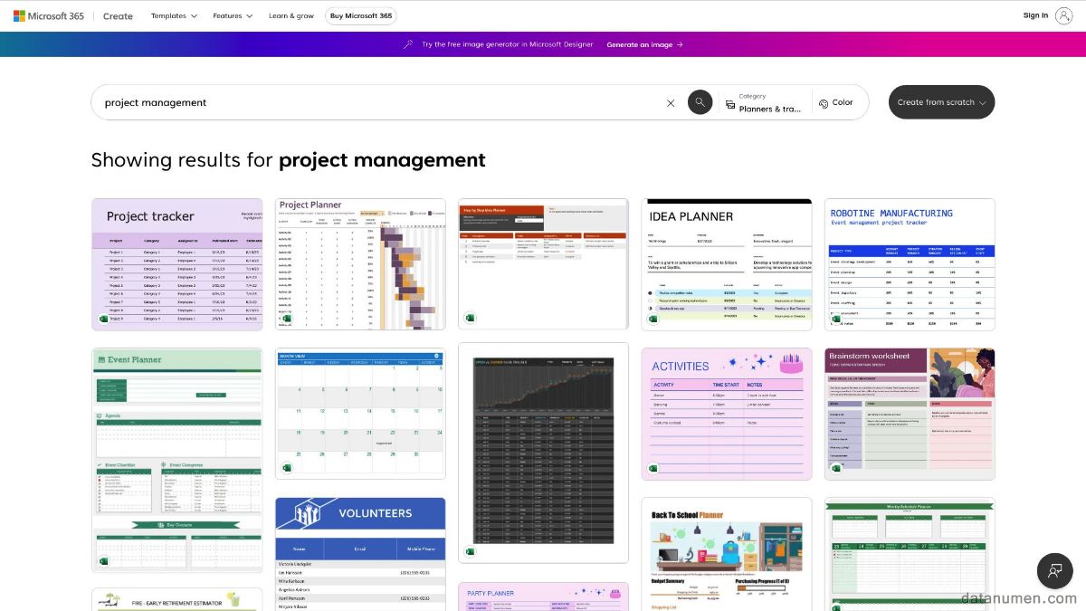 Microsoft Project Tracker Template