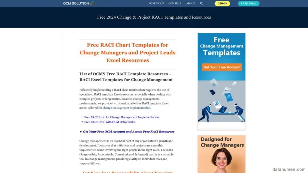 11 Best Excel RACI Template Sites (2026) [FREE]