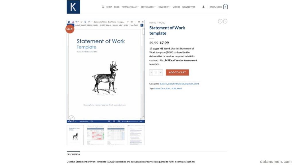11 Best Word Statement of Work Template Sites (2026) [FREE]