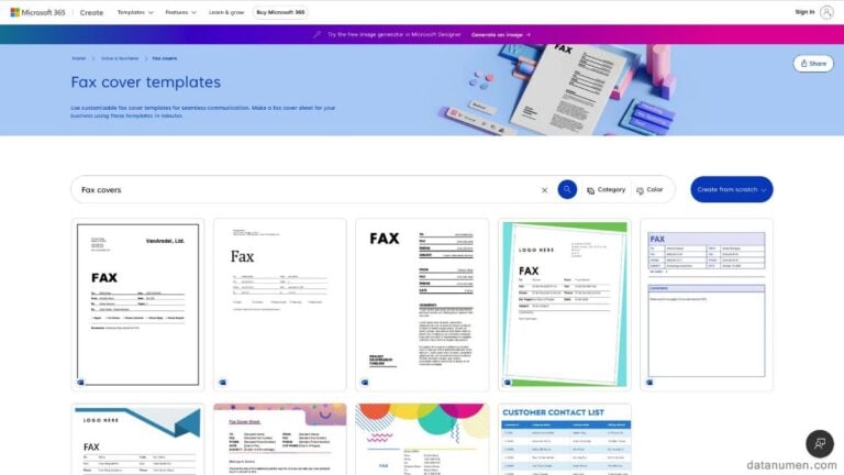 Page De Garde De Fax 11 meilleurs sites de modèles de feuilles de garde de fax Word (2024
