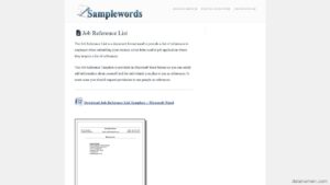 11 Best Word References Template Sites (2026) [FREE]
