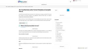 11 Best Word Formal Letter Template Sites (2026) [FREE]