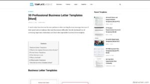 11 Best Word Formal Letter Template Sites (2026) [FREE]