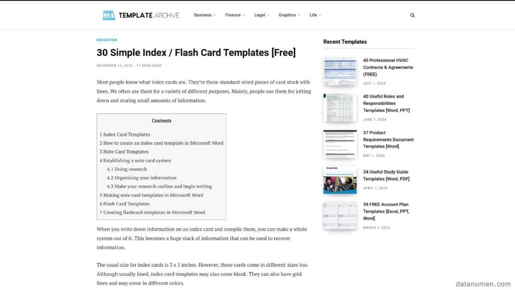11 Best Word Flash Card Template Sites (2024) [FREE]