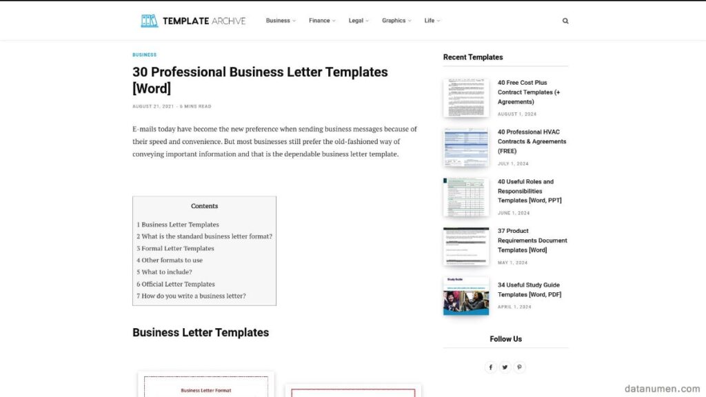 11 Best Word Letter Template Sites (2026) [FREE]