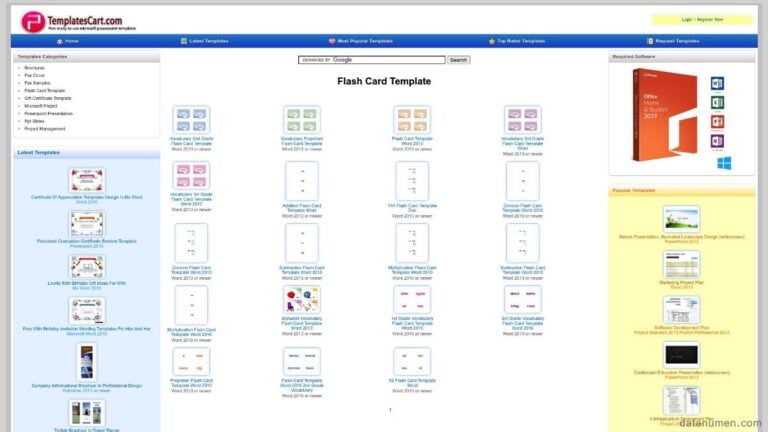 11 Best Word Flash Card Template Sites (2026) [FREE]