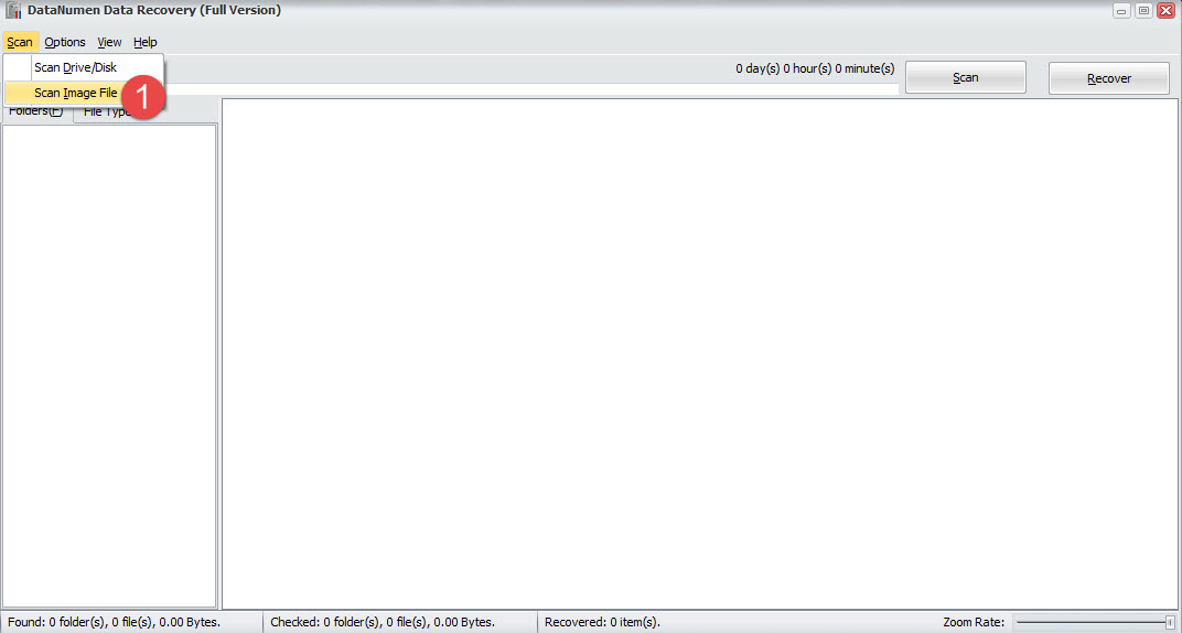 DataNumen Data Recovery - Recover from Disk Image File DataNumen Data Recovery - Recover from Disk Image File