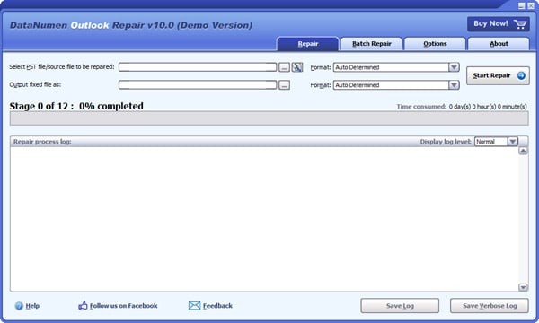 repair and recover damaged Outlook PST files