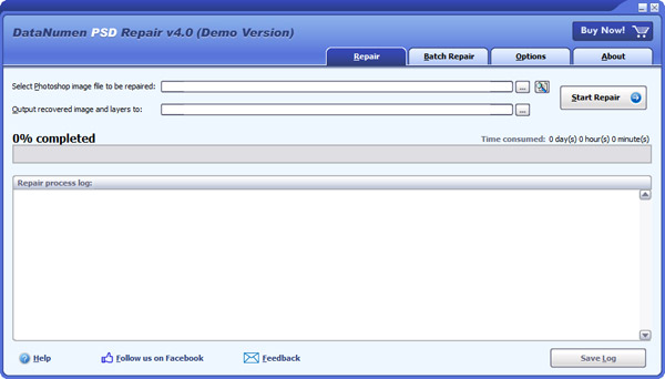 DataNumen PSD Repair screenshot