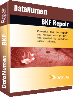 DataNumen BKF Repair Boxshot