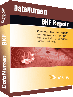 DataNumen BKF Repair Boxshot