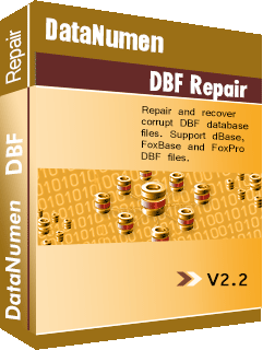 DataNumen DBF Repair 2.1 Business License for Commercial