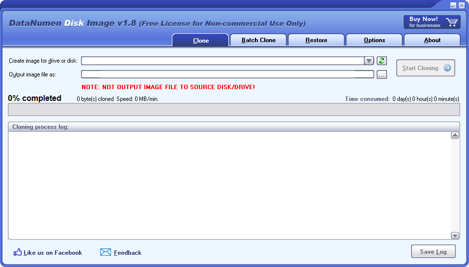 DataNumen Disk Image - 磁盘镜像克隆还原工具[Windows]-反斗限免