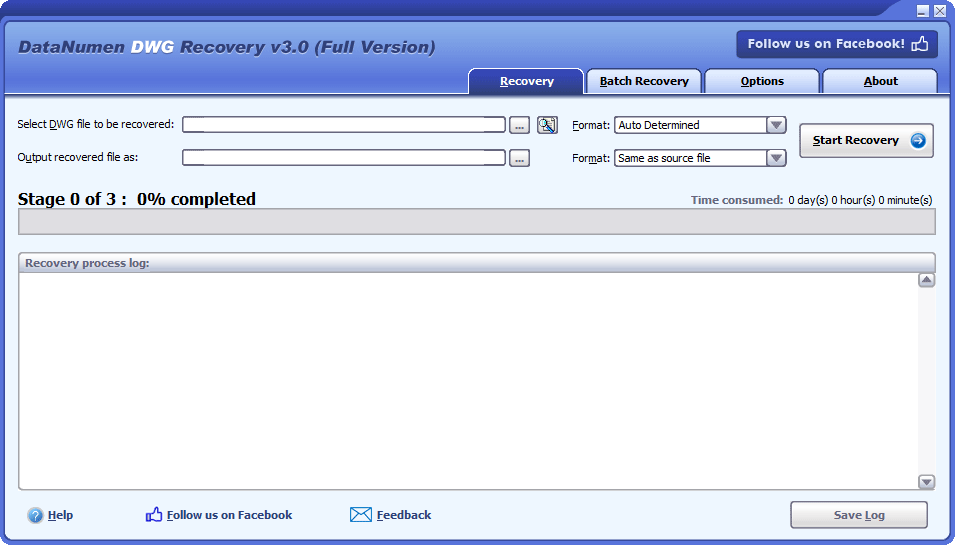 Recover autocad file
