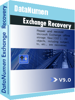 DataNumen Exchange Recovery 9.0 Boxshot