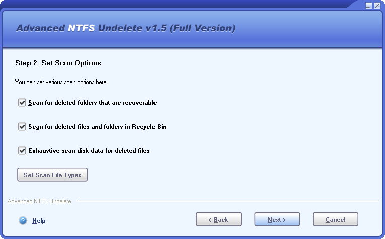 ntfs undelete serial number