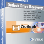 DataNumen Outlook Drive Recovery 10.0 Kutu Atışı