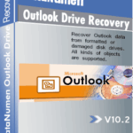 DataNumen Outlook Drive Recovery 10.2 Boxshot