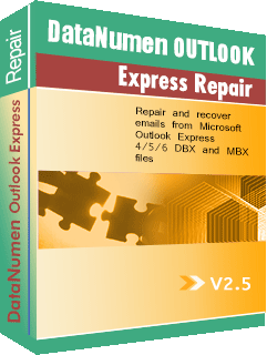 DataNumen Outlook Express Repair Boxshot