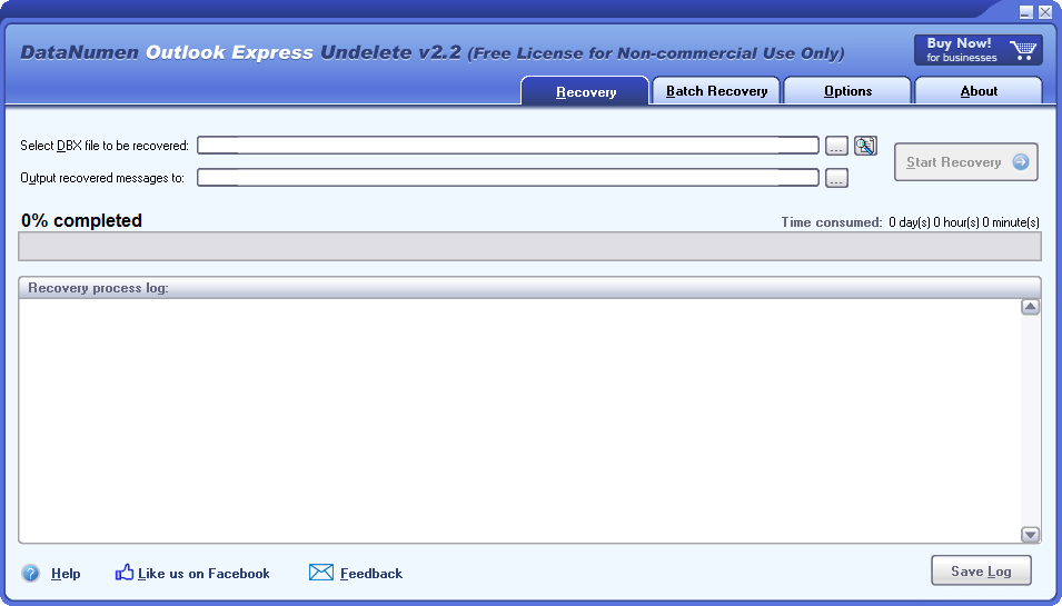 odzyskaj usunięte dane kontaktowe w programie Outlook Express za darmo
