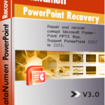 DataNumen PowerPoint Recovery 3.0 Boxshot