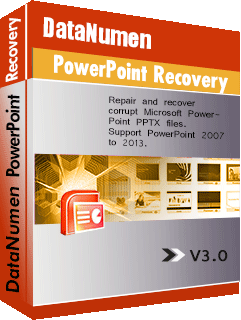DataNumen PowerPoint Recovery 3.0 Boxshot