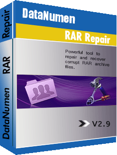 DataNumen RAR Repair Boxshot