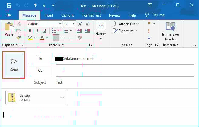 Resend the unsent emails manually in Outlook, to solve the error that Outlook will not send emails.