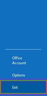 Use Exit to close Outlook properly