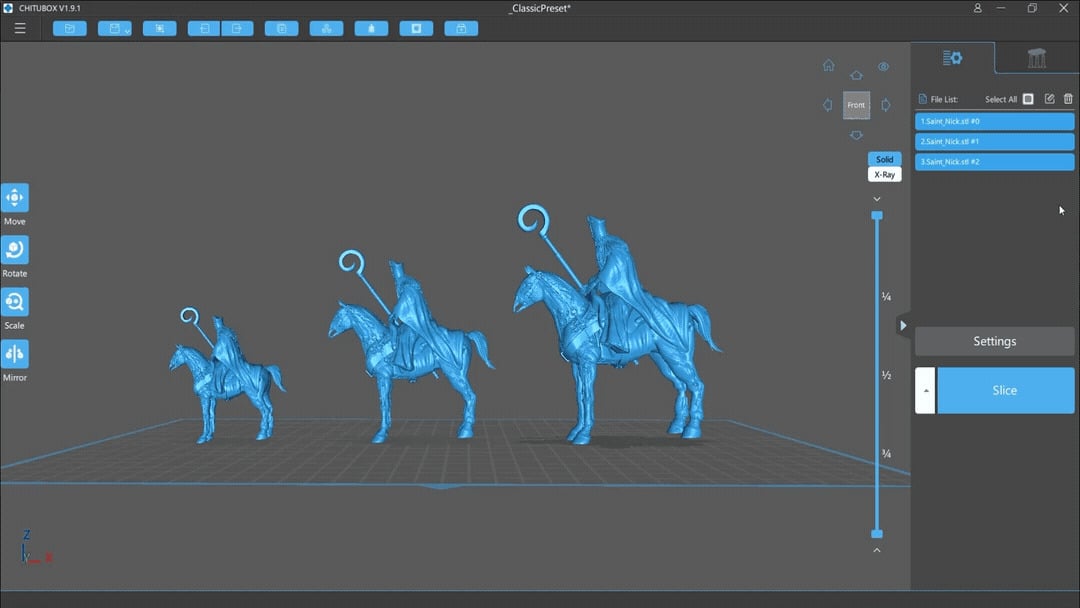 Use Chitubox to repair STL files.