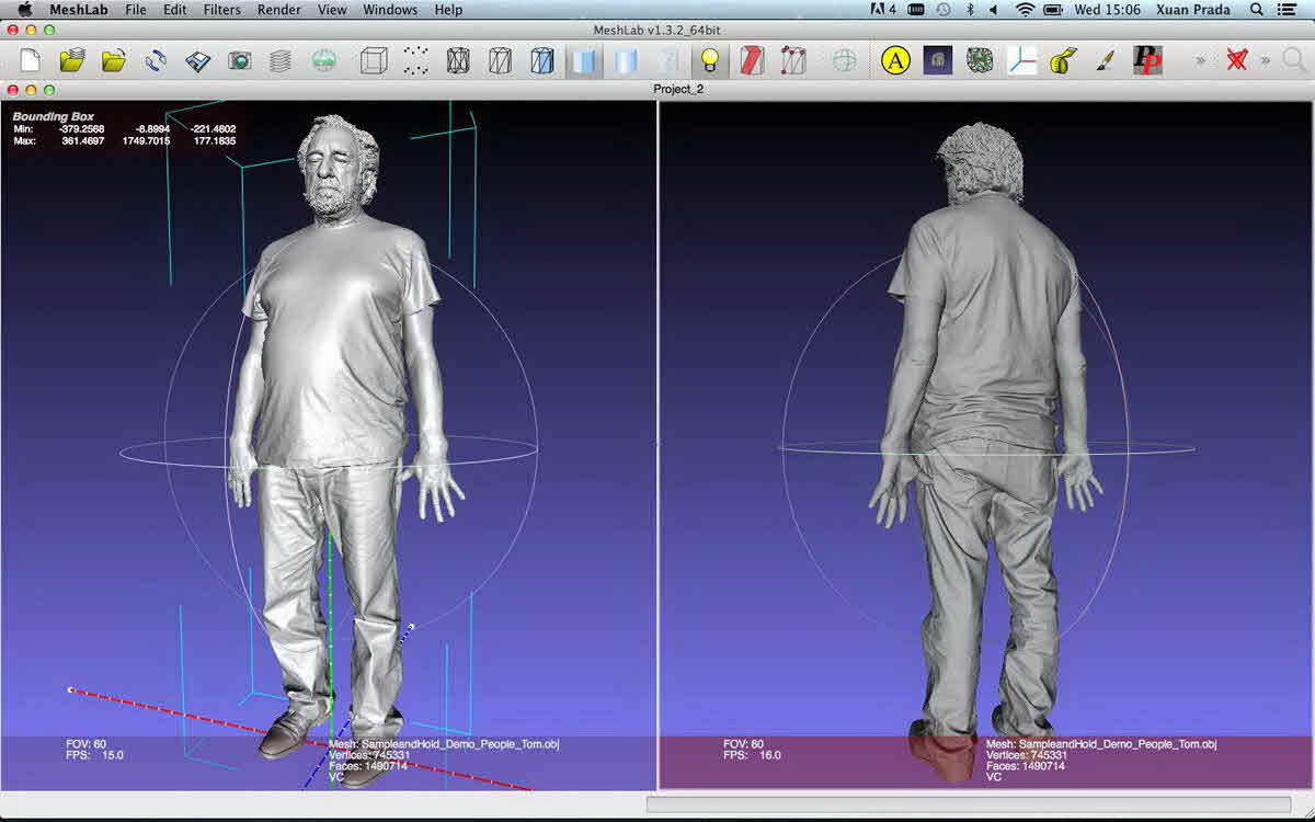 Use MeshLab to repair STL files.