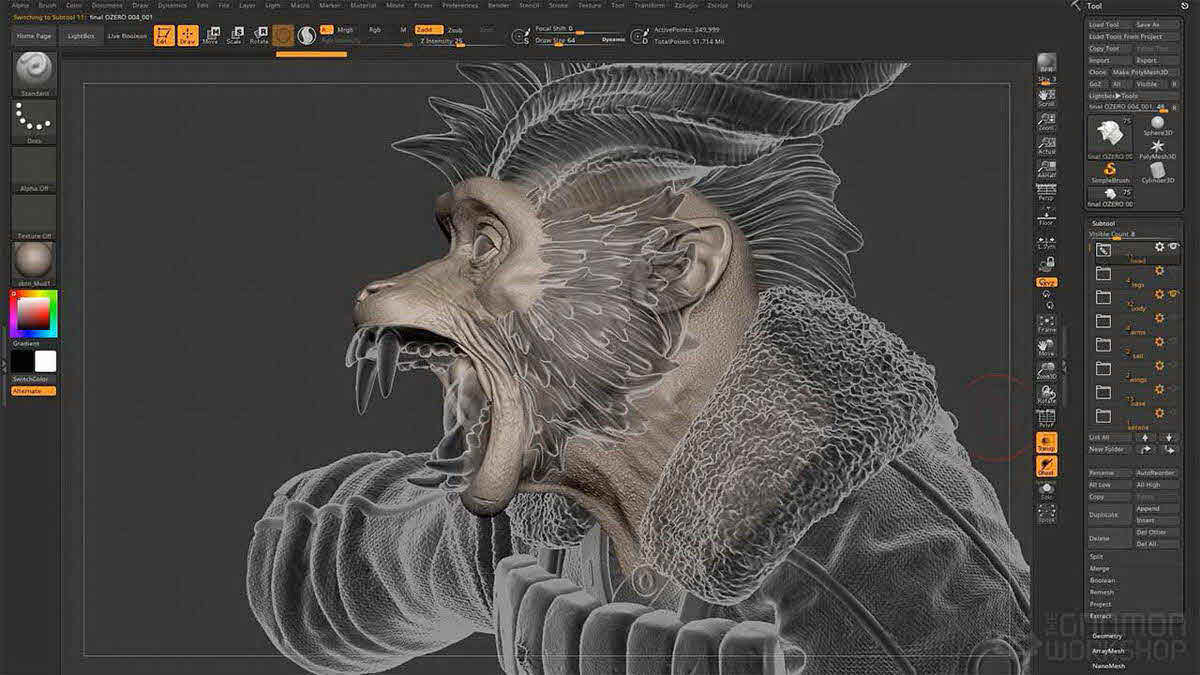 Use ZBrush to repair STL files.